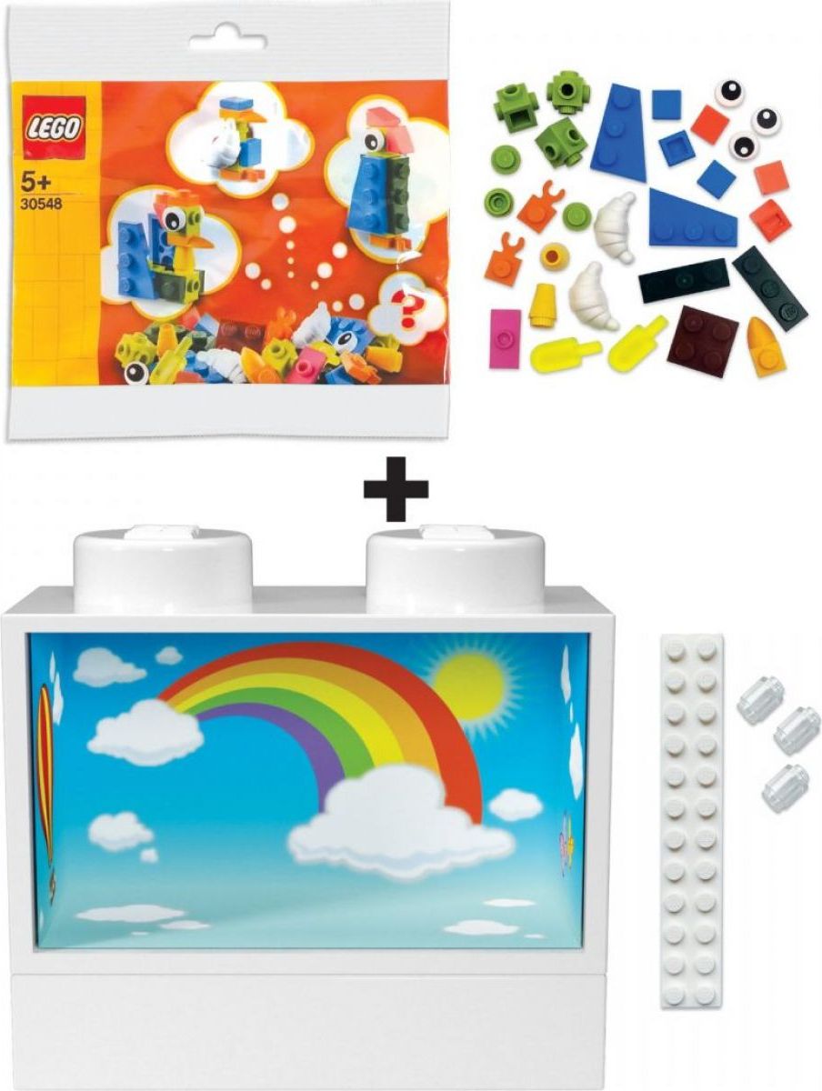 LEGO® Iconic noční světlo s figurkou Ptáček - obrázek 2