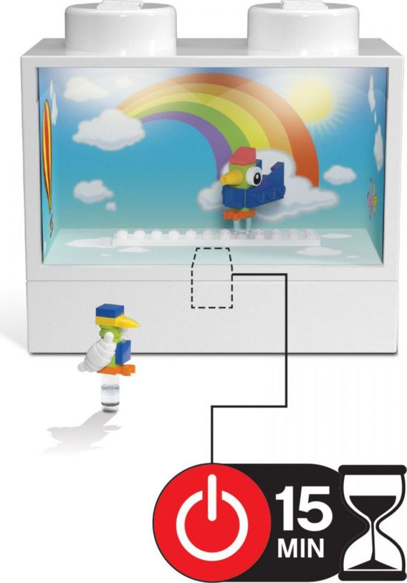 LEGO® Iconic noční světlo s figurkou Ptáček - obrázek 3