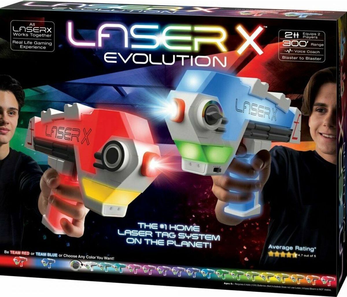TM Toys Laser X evolution double blaster set pro 2 hráče - obrázek 2