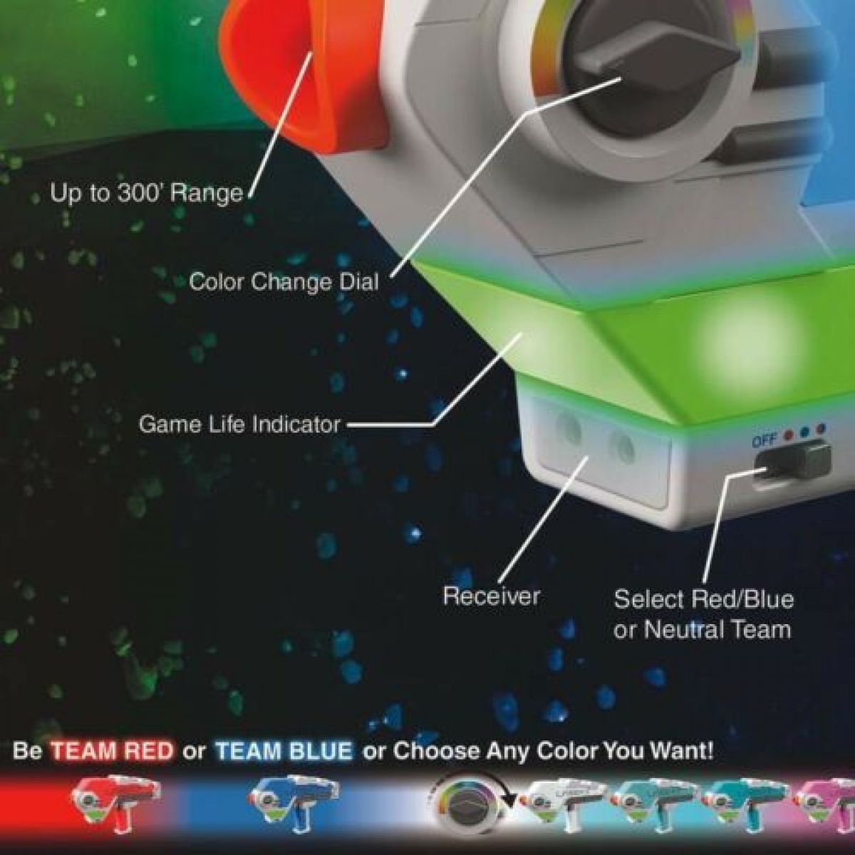 TM Toys Laser X evolution double blaster set pro 2 hráče - obrázek 4