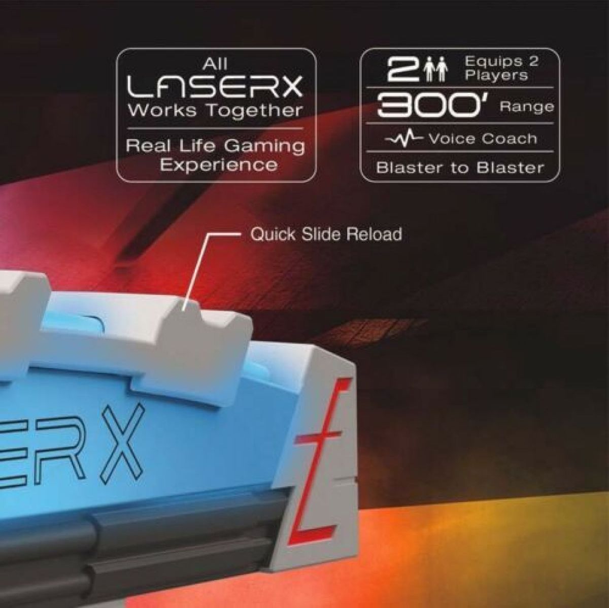 TM Toys Laser X evolution double blaster set pro 2 hráče - obrázek 5