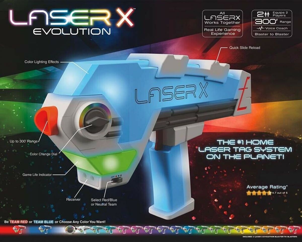 TM Toys Laser X evolution double blaster set pro 2 hráče - obrázek 12