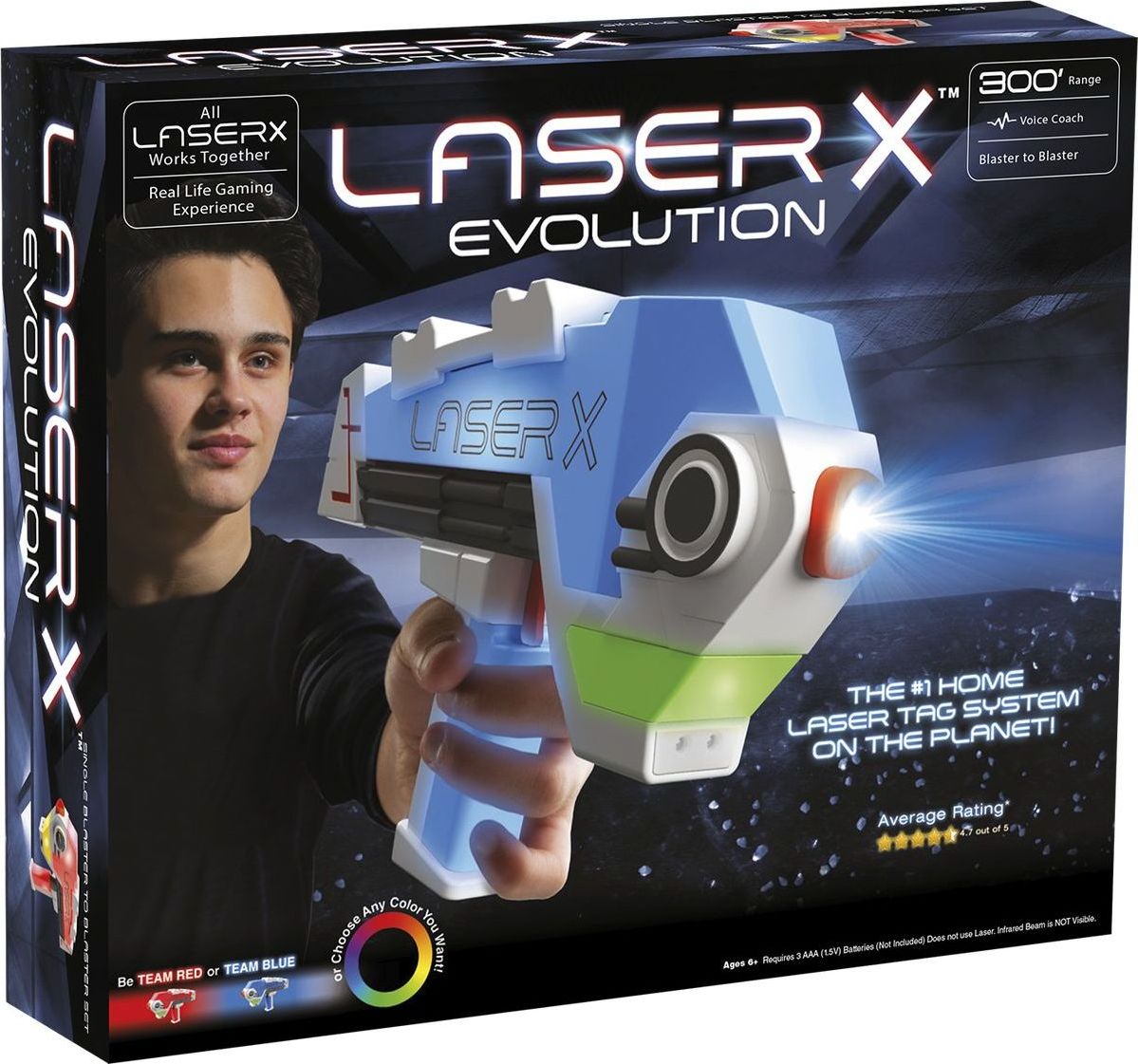 TM Toys Laser X evolution single blaster pro 1 hráče - obrázek 4