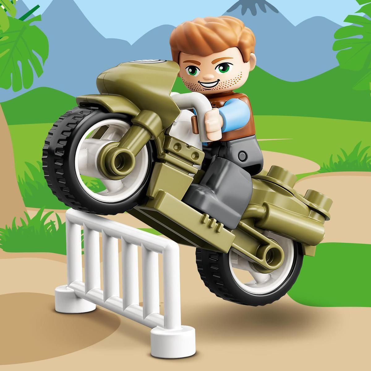LEGO® DUPLO® Jurassic World ™ 10939 T-rex a Triceratops na útěku - obrázek 7