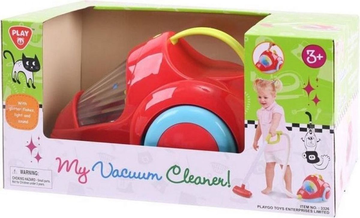 Playgo Vysavač plast na baterie se světlem se zvukem - obrázek 3