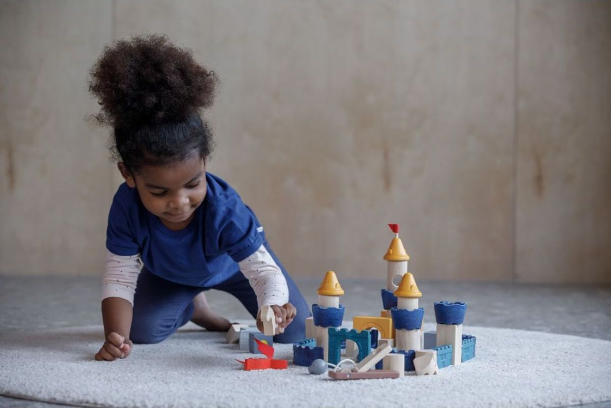 PlanToys Velká sada pohádkové stavebnice Orchard - obrázek 4