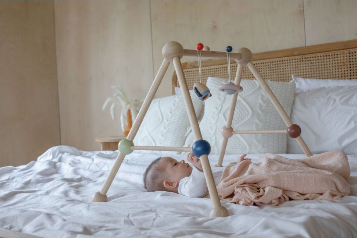 PlanToys Hrazdička pro miminka Orchard - obrázek 5