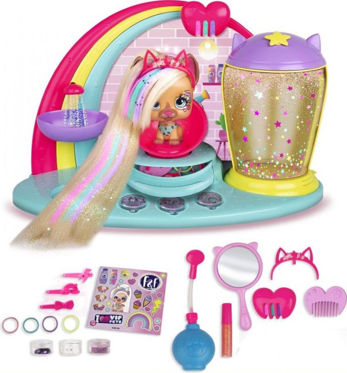 TM Toys VIP Pets Kadeřnický salón - obrázek 1