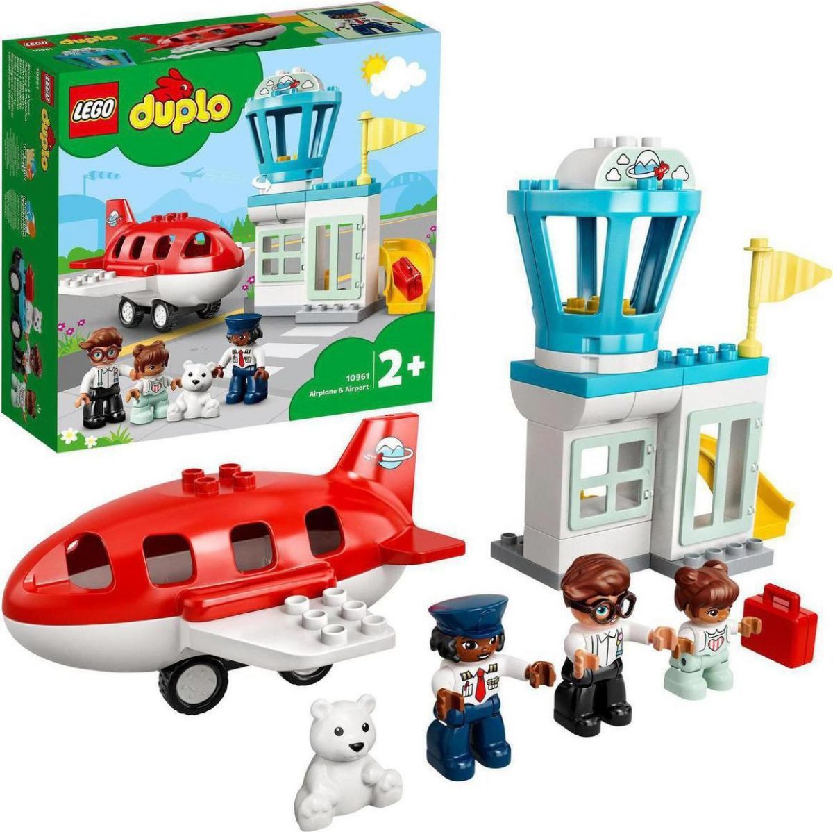 LEGO® DUPLO® Town 10961 Letadlo a letiště - obrázek 1