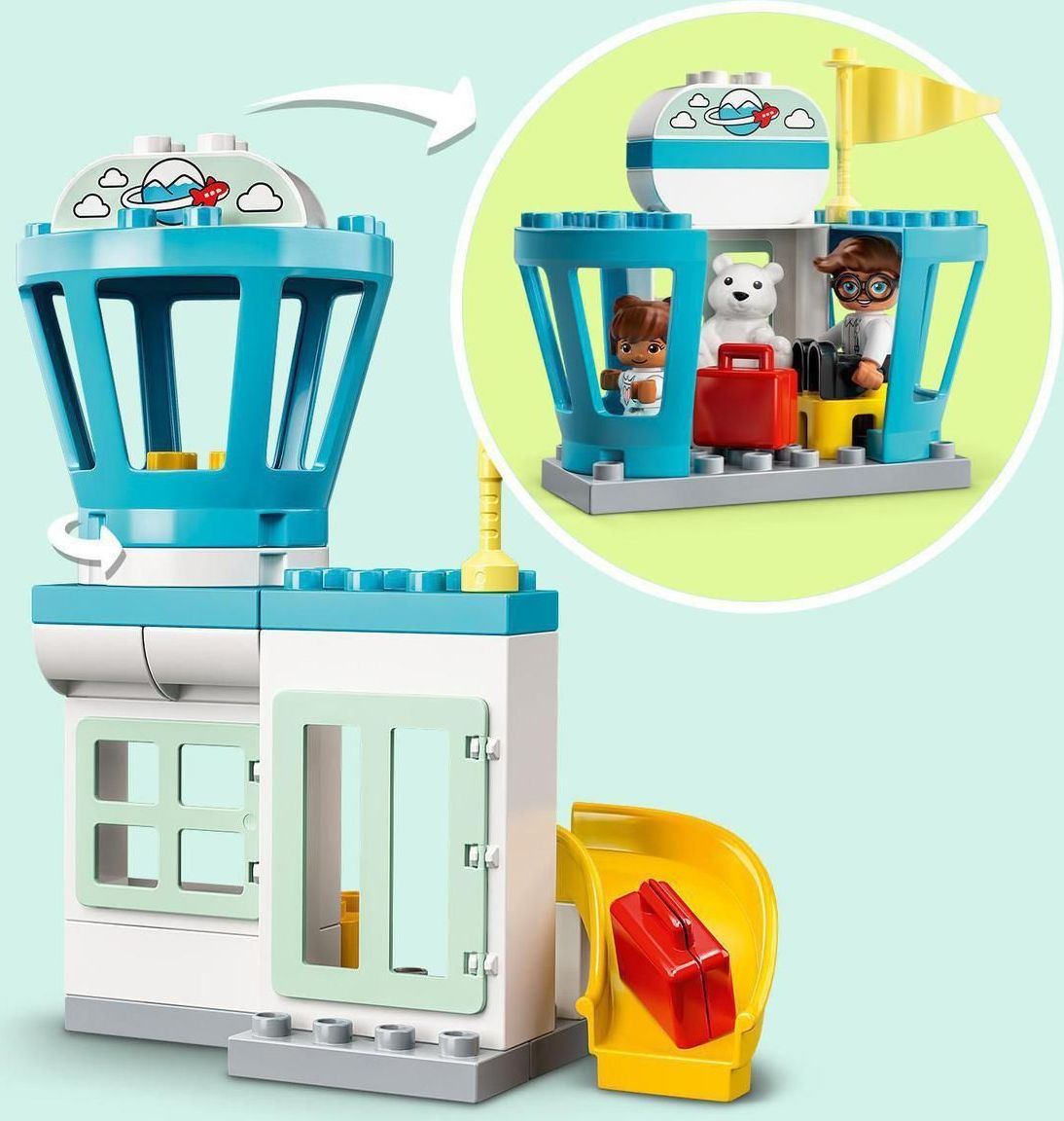 LEGO® DUPLO® Town 10961 Letadlo a letiště - obrázek 7