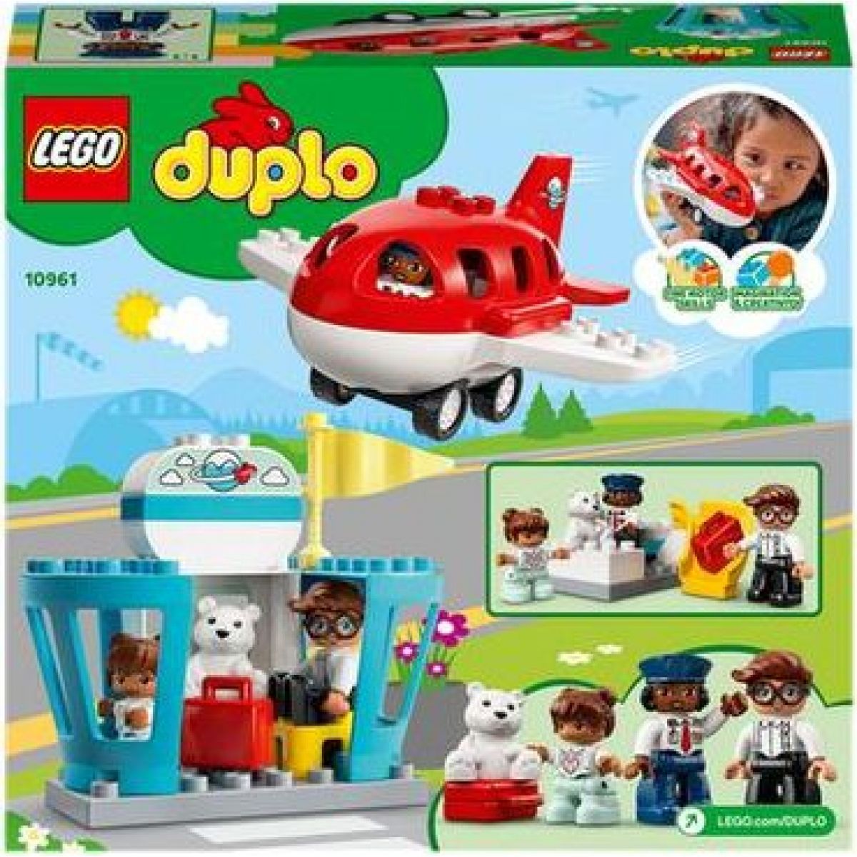 LEGO® DUPLO® Town 10961 Letadlo a letiště - obrázek 10