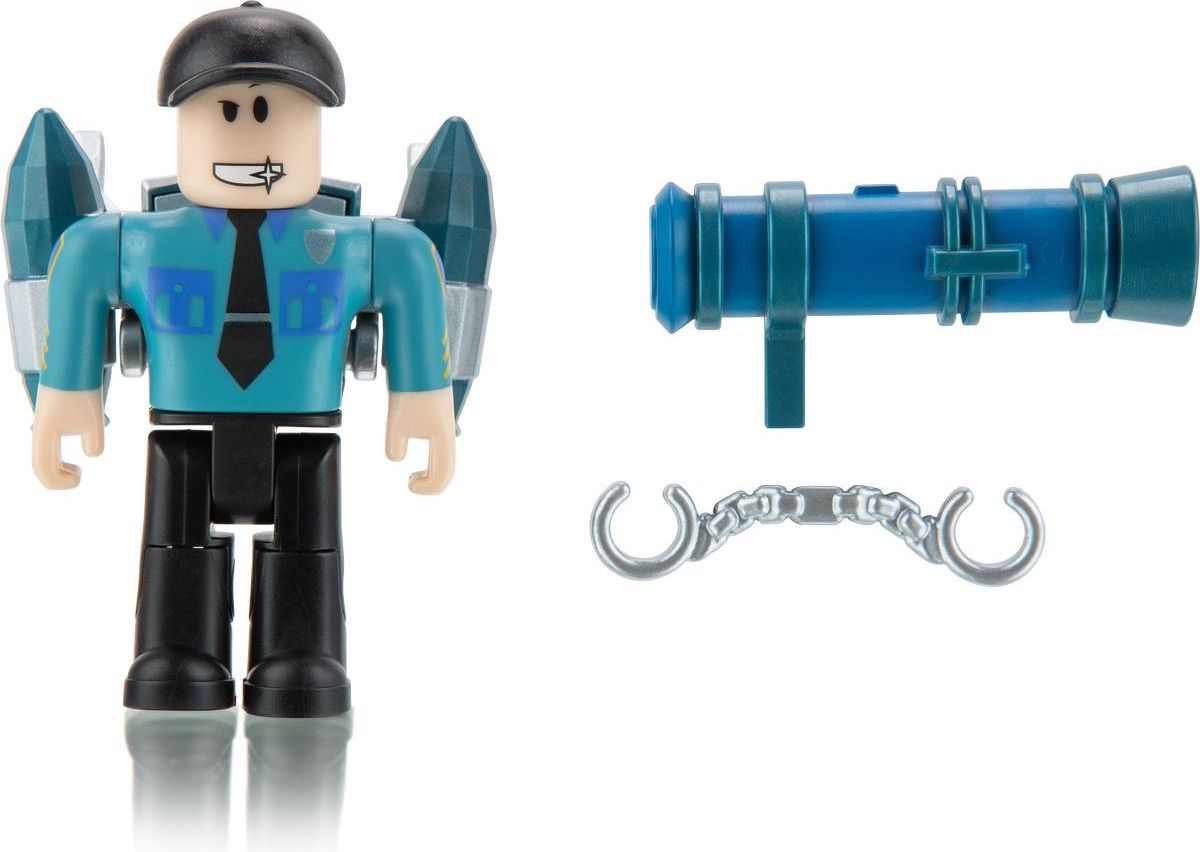 TM Toys Roblox Action figurka Jailbreak Aerial Enforcer W9 a 2 doplňky - obrázek 2