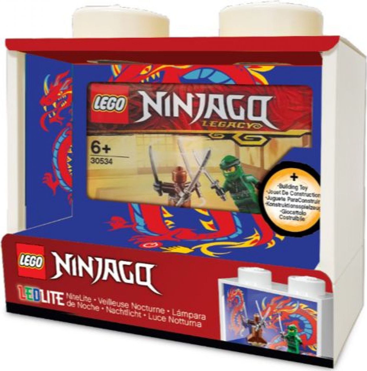 LEGO® Ninjago noční světlo s figurkou - obrázek 1