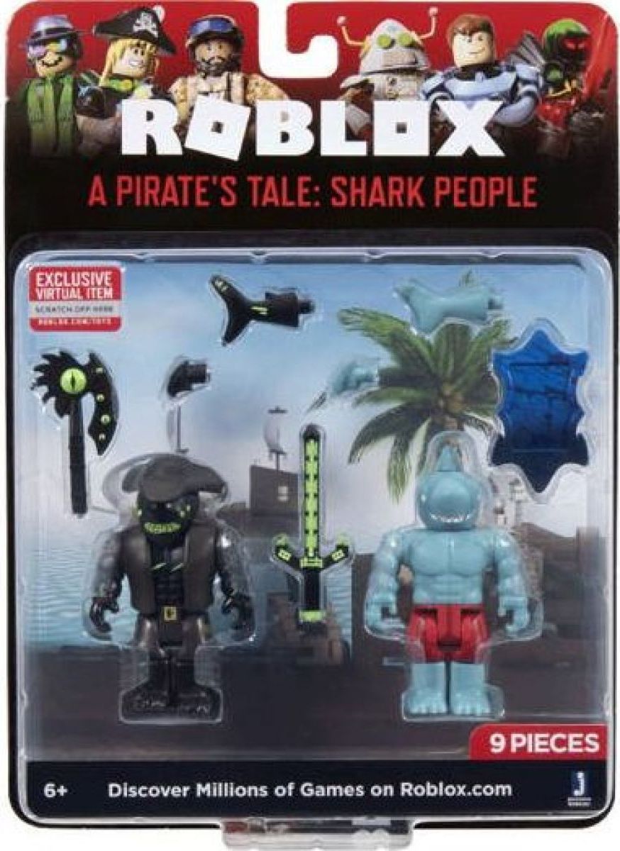 TM Toys Roblox herní balení A Pirate's Tale Shark People série 7 - obrázek 2