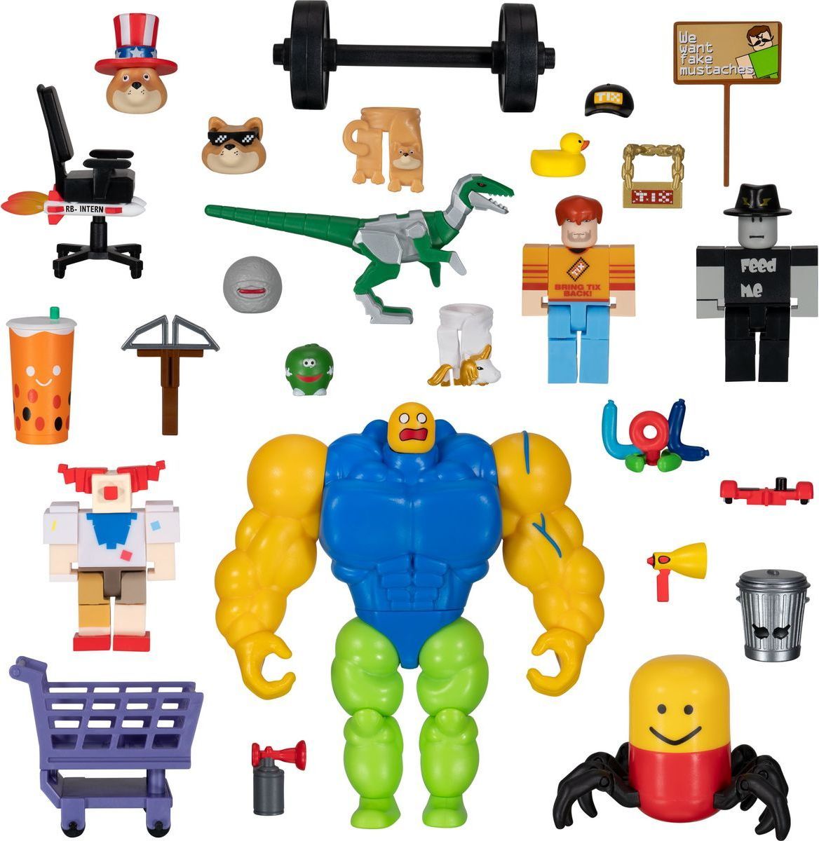 TM Toys Roblox set Feature Environmental Roblox Meme Pack W8 - obrázek 2
