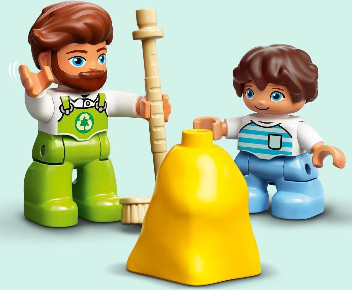 LEGO® DUPLO® Town 10945 Popelářský vůz a recyklování - obrázek 8