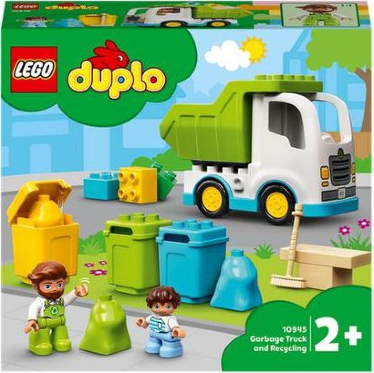 LEGO® DUPLO® Town 10945 Popelářský vůz a recyklování - obrázek 9