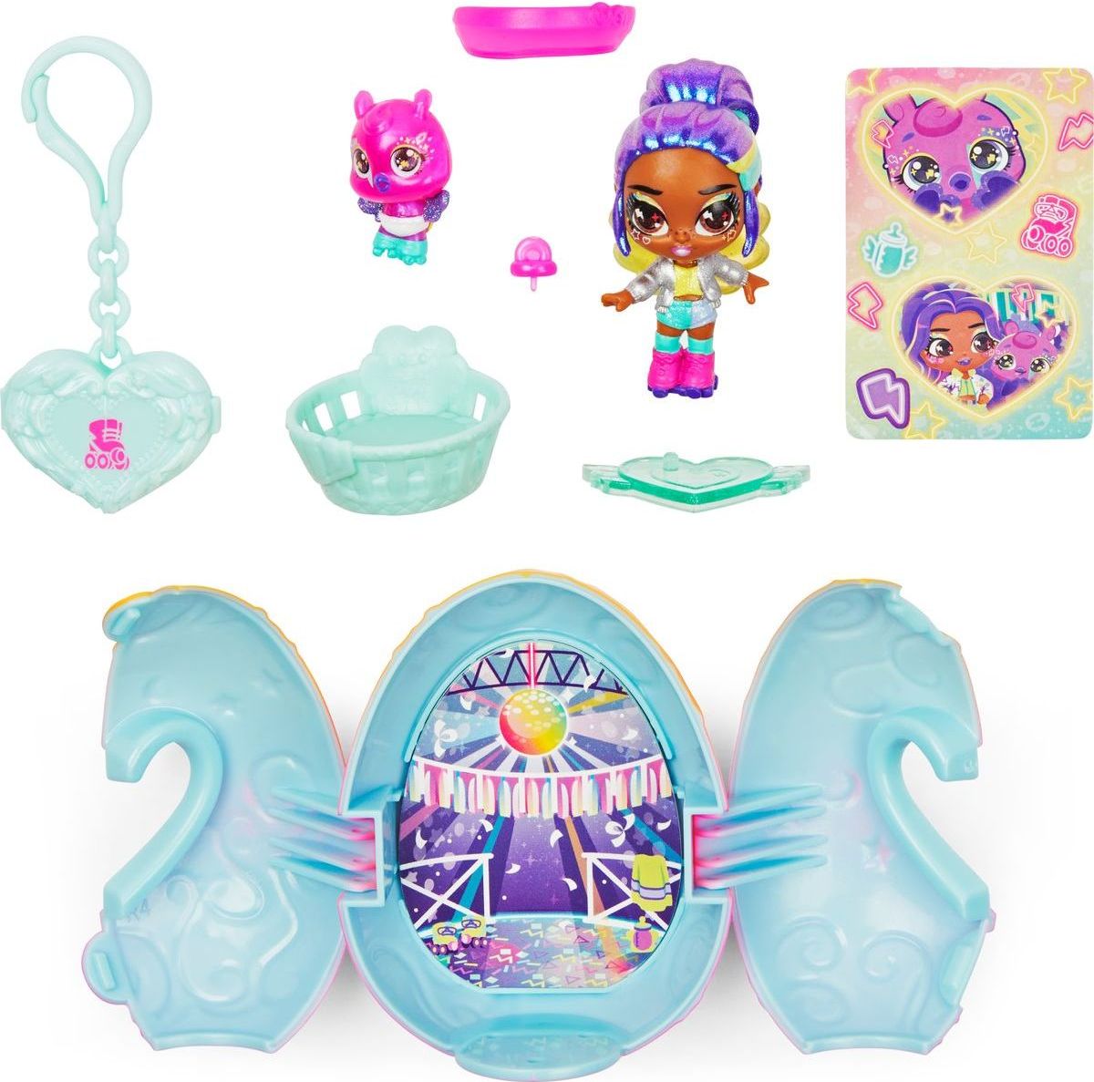 Hatchimals Pixies Chůvička s miminkem a doplňky - obrázek 8