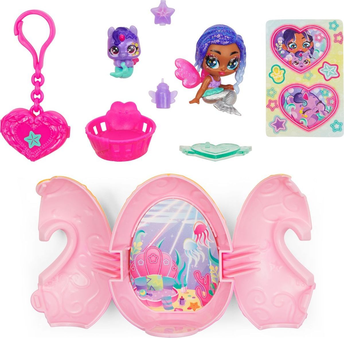 Hatchimals Pixies Chůvička s miminkem a doplňky - obrázek 13