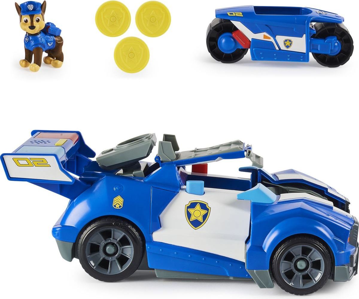 Spin Master Paw Patrol Film Chaseovo auto s motorkou v jednom - obrázek 1