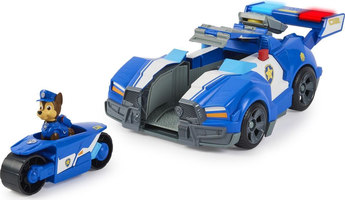 Spin Master Paw Patrol Film Chaseovo auto s motorkou v jednom - obrázek 2