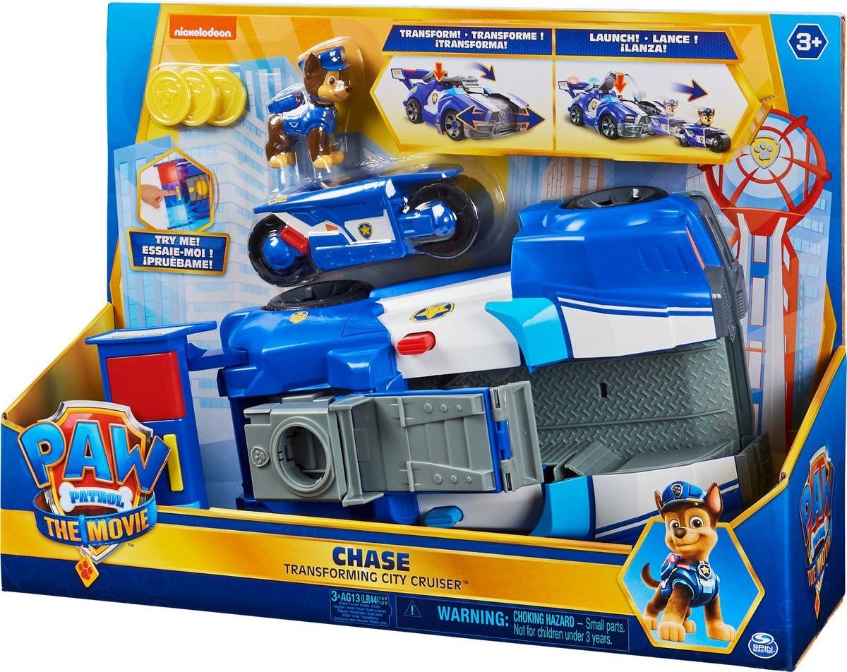 Spin Master Paw Patrol Film Chaseovo auto s motorkou v jednom - obrázek 6