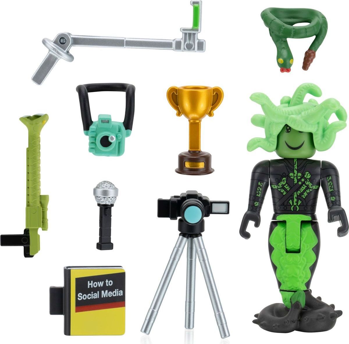 TM Toys Roblox Avatar Shop Social Medusa Influencer se selfie tyčkou - obrázek 2