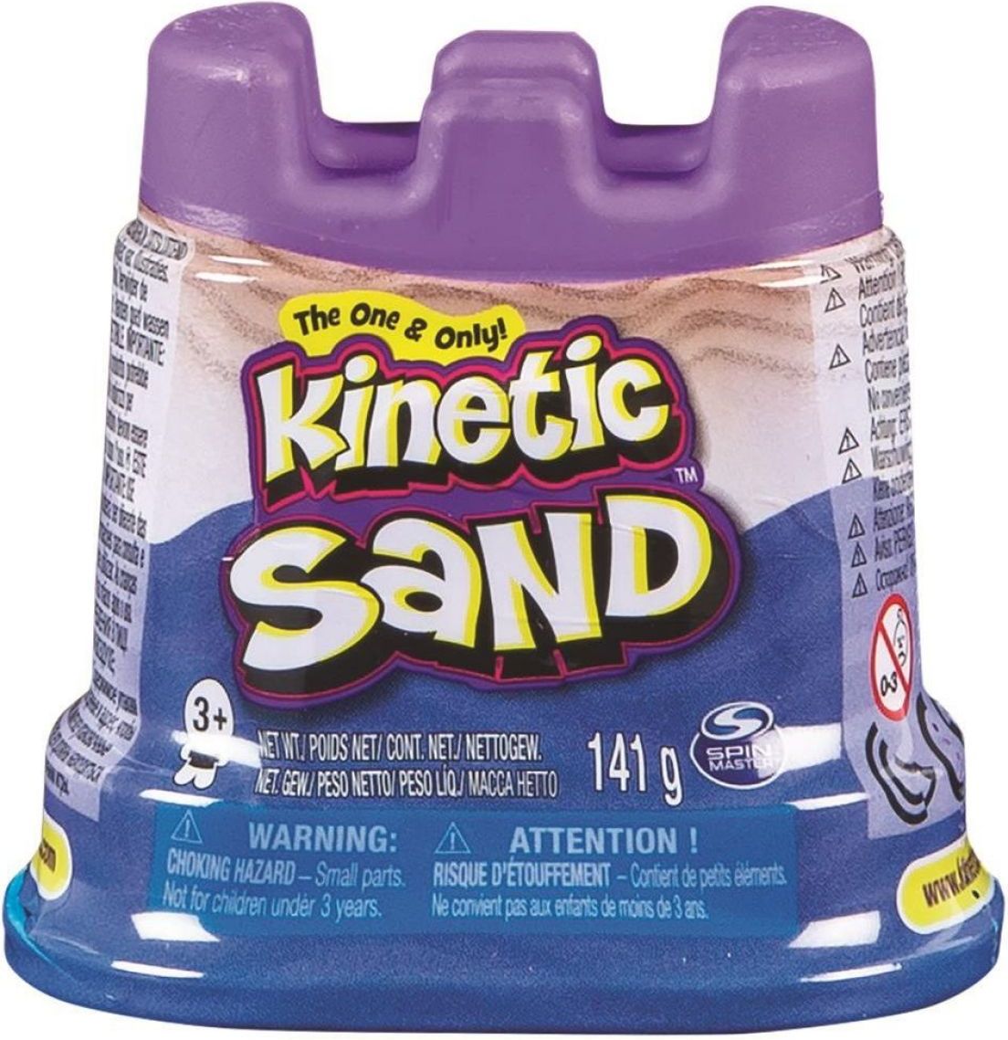 Kinetic Sand samostatná tuba modrá - obrázek 1