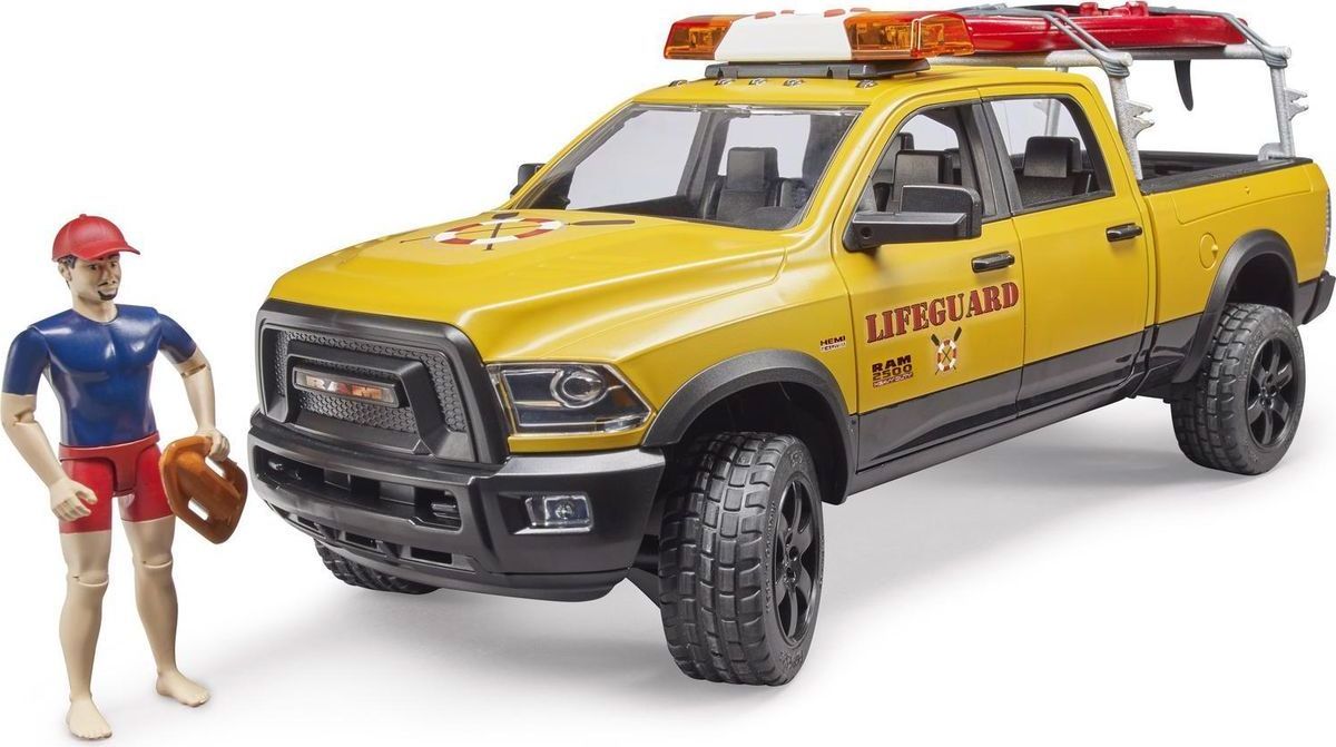 Bruder 2506 RAM 2500 PLavčík s příslušenstvím - obrázek 2