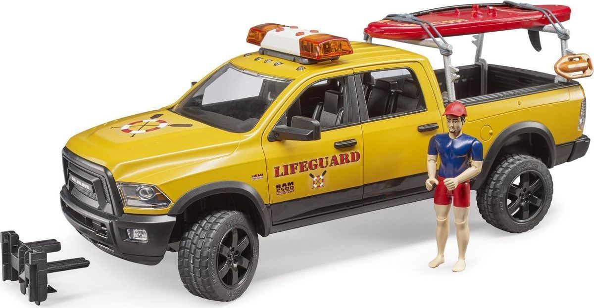 Bruder 2506 RAM 2500 PLavčík s příslušenstvím - obrázek 3