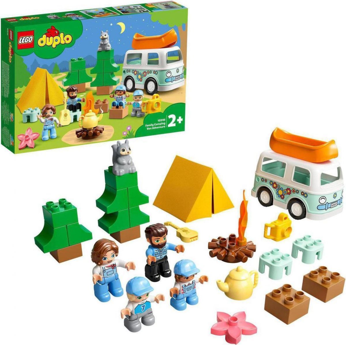 LEGO DUPLO 10946 Dobrodružství v rodinném karavanu - obrázek 1