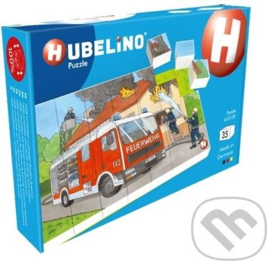 HUBELINO Puzzle - Hasičská jednotka - LEGO - obrázek 1