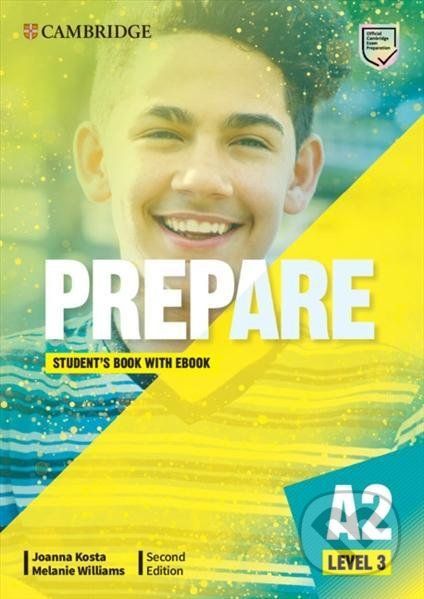 Prepare 3/A2 Student´s Book with eBook, 2nd - Joanna Kosta - obrázek 1