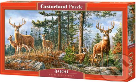 Royal deer family - Castorland - obrázek 1