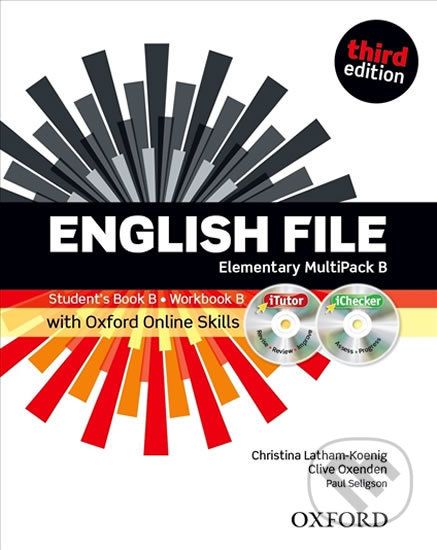 New English File: Elementary - MultiPACK B with Online Skills - Clive Oxenden, Christina Latham-Koenig - obrázek 1