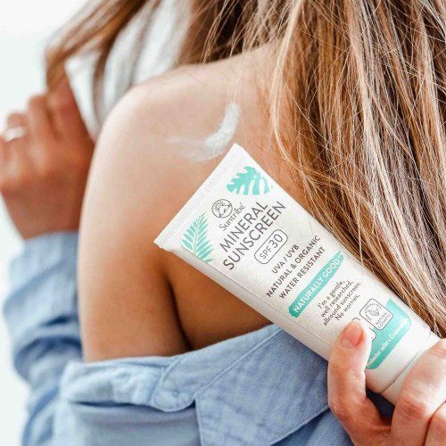 Suntribe Přírodní opalovací minerální krém pro tělo a obličej SPF30 100 ml - obrázek 3
