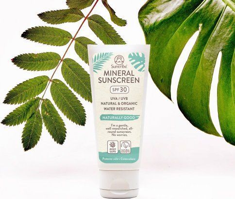 Suntribe Přírodní opalovací minerální krém pro tělo a obličej SPF30 100 ml - obrázek 5