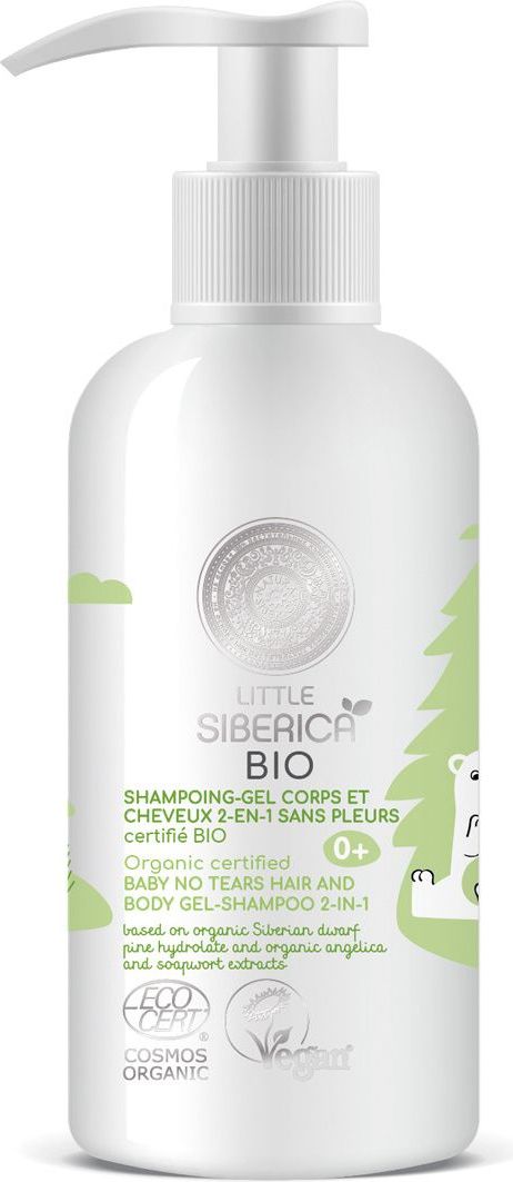 Natura Siberica Dětský gel-šampon na vlasy a tělo 2v1 bez slz 250 ml - obrázek 1