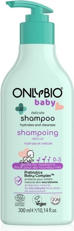 OnlyBio Jemný šampon pro miminka 300 ml - obrázek 1