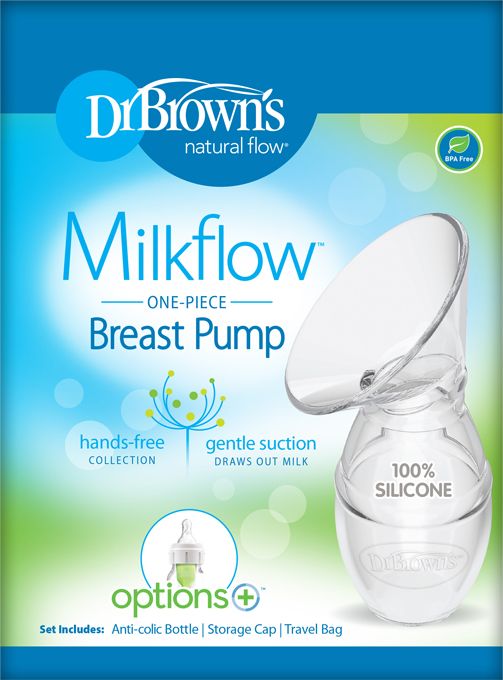Dr.Browns MILKFLOW Sběrač mateřského mléka silikon - obrázek 1