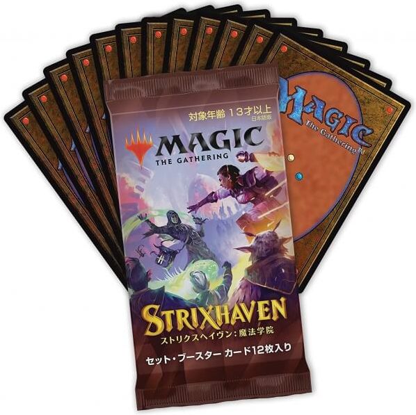 Wizards of the Coast Magic the Gathering Strixhaven: School of Mages Set Booster - v japonštině - obrázek 1