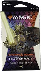 Wizards of the Coast Magic the Gathering Adventures in the Forgotten Realms Theme Booster - White - obrázek 1