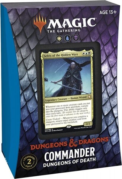 Wizards of the Coast Magic the Gathering Adventures in the Forgotten Realms Commander - Dungeons of Death - obrázek 1