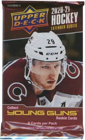 Upper Deck 2020-21 NHL Upper Deck Extended Series Hobby balíček - hokejové karty - obrázek 1