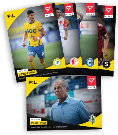 Sportzoo Fotbalové karty Fortuna Liga 2021-22 - Live Set 2. kola (5 karet) - obrázek 1