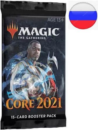 Wizards of the Coast Magic the Gathering Magic 2021 Core Set Booster - Russian - obrázek 1