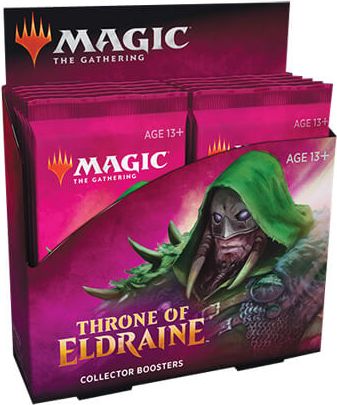 Wizards of the Coast Magic the Gathering Throne of Eldraine Collector Booster Box - obrázek 1