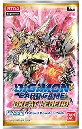 Bandai Digimon TCG - Great Legend Booster (BT04) - obrázek 1