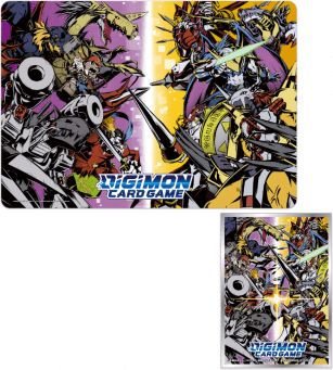 Bandai Digimon: podložka a obaly na karty Tamer's Set PB-02 - obrázek 1