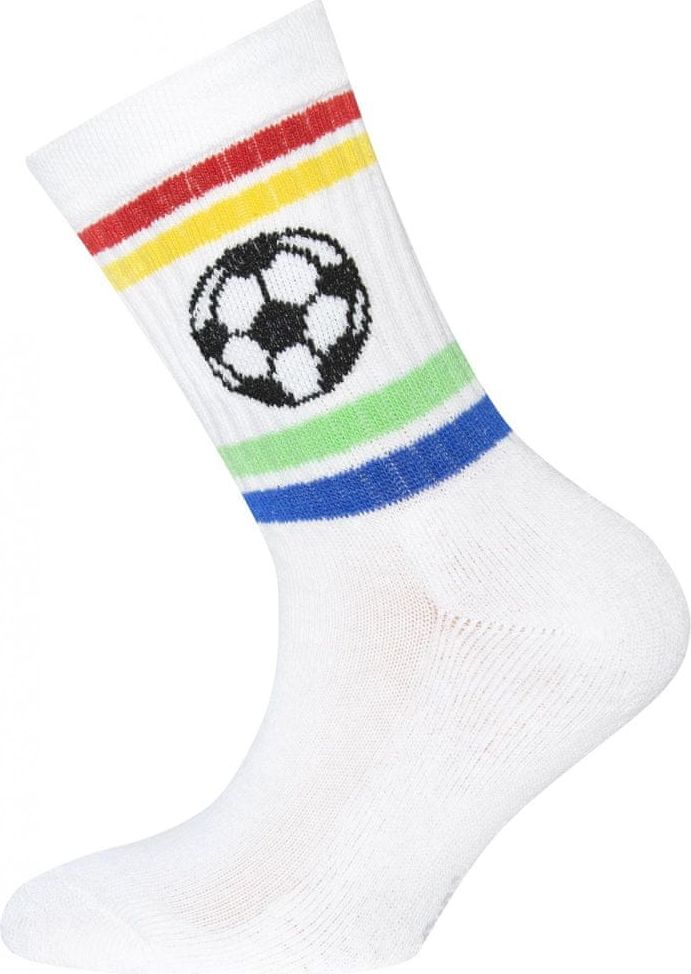 EWERS chlapecké ponožky se vzorem 23 - 26 bílá - obrázek 1